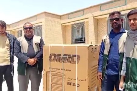 خدمات‌رسانی گروه جهادی فدائیان رهبر در جنوب کرمان