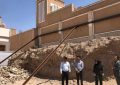 مرحله جدید مرمت بادگیر چپقی سیرجان آغاز شد