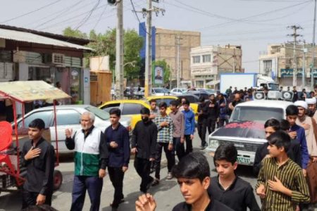 مراسم شهادت امام جواد (ع) در کهنوج