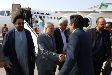 وزیر آموزش و پرورش وارد جیرفت شد