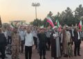 اجتماع مردم شهربابک در حمایت از نیروهای مسلح
