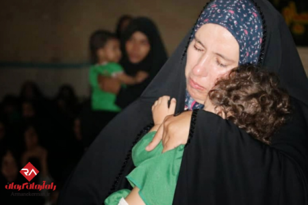 مراسم شیرخوارگان حسینی در کهنوج