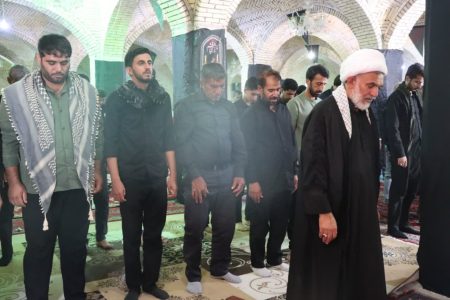 برگزاری مراسم عاشورای حسینی در قلعه‌گنج
