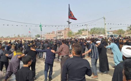 اقامه عزا برای علمدار کربلا در رودبار جنوب