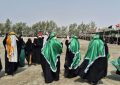 اجرای حرکت نمادین کاروان عاشورا در فاریاب