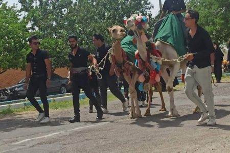 حال و هوای معنوی بلوار بین‌الحرمین کوهبنان