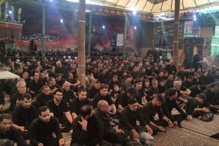 برگزاری مراسم عاشورای حسینی در طغرالجرد کوهبنان