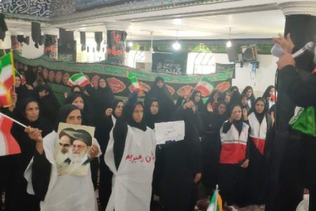 اجتماع زینبیون شهرستان کهنوج به یاد بانوی کربلا