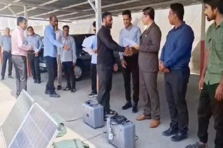 واگذاری ۲۰ پنل خورشیدی به عشایر منوجان
