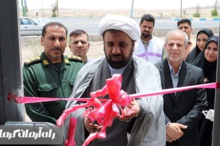 افتتاح چند طرح عمرانی در نرماشیر