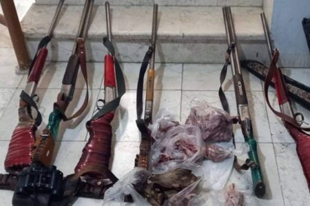 انهدام باند بزرگ متخلفان شکار غیرمجاز در بم