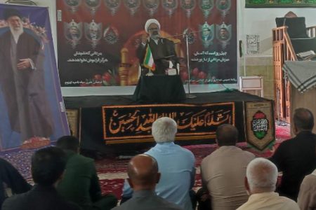 مراسم اربعین شهدای اقتدار در کهنوج