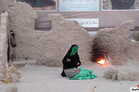 طنین شعار غزه امروز، کربلای دیروز در شهربابک