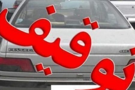توقیف ۴۰ خودرو متخلف در کهنوج