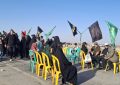 پذیرایی از جاماندگان پیاده‌روی اربعین حسینی در ماهان