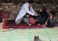 خدمت‌رسانی بسیج پزشکی ریگان در مناطق صعب‌العبور