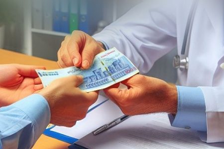 علت اخذ زیرمیزی پزشکان بدهی دولت است