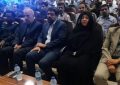 مراسم تکریم و معارفه بخشدار چاه مرید شهرستان کهنوج