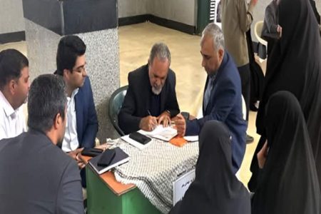 برگزاری میز خدمت راه و شهرسازی در شهر اندوهجرد