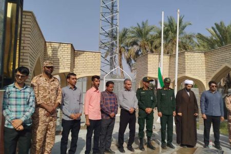 غبارروبی گلزار شهدای «چیل‌‌ آباد» قلعه گنج