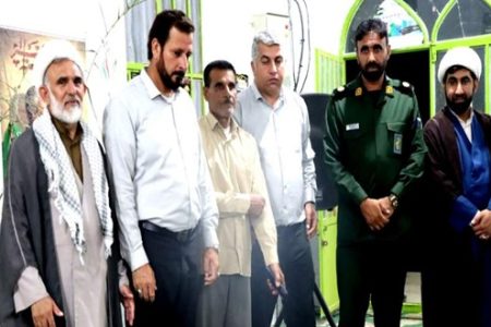 برگزاری یادواره شهدا در روستای «دولاب» قلعه‌گنج