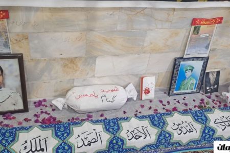 غبارروبی گلزار شهدای «سلطان‌آباد» ارزوئیه