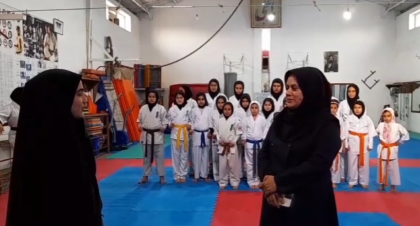 دقایقی با کاراته‌کاران زرندی