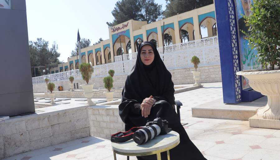 عکاسی ورزشی با چادر هم ممکن است