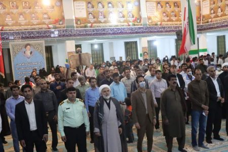 تجمع قلعه‌گنجی‌ها در یوم‌الله ۱۳ آبان