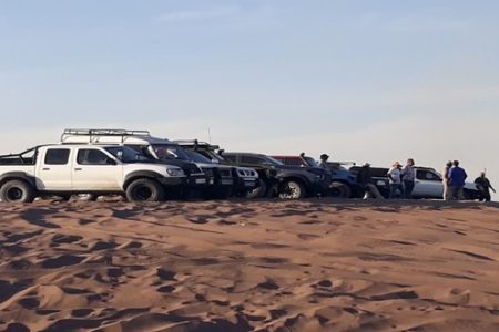 مشارکت آفرودسواران کرمان در نهال‌کاری جاده هفت‌باغ