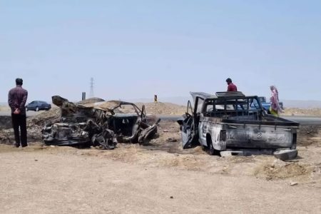 جاده‌های شرق کرمان قربانی می‌سازند و می‌سوزانند