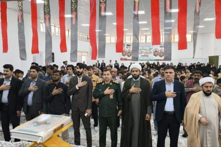 یادواره شهدای دانش‌آموز  رودبار جنوب برگزار شد