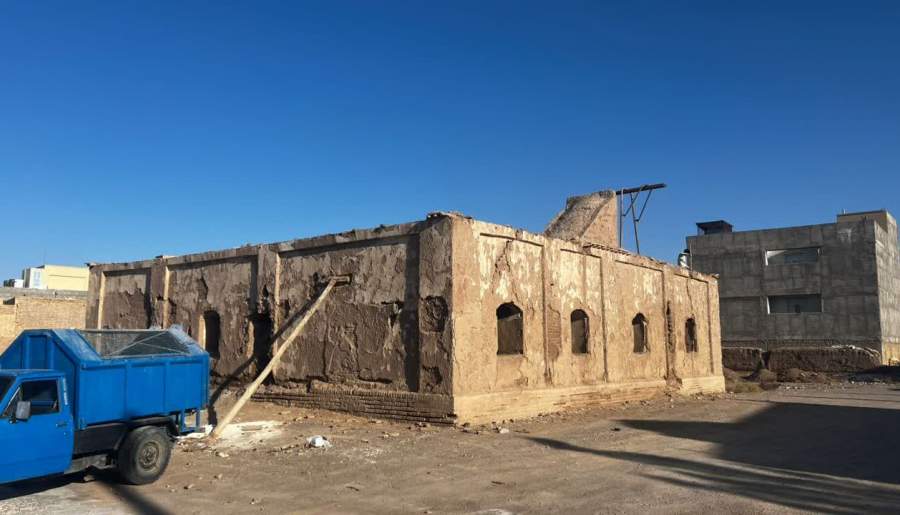 مرمت ابنیه تاریخی شهرستان انار آغاز شد