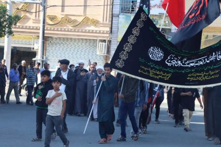 عزاداری شهادت حضرت فاطمه (س) در قلعه‌گنج