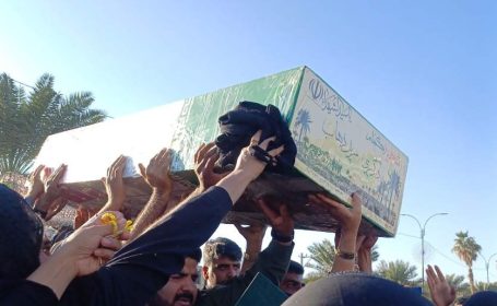 سنگ تمام رودباری‌ها در تشییع شهید گمنام