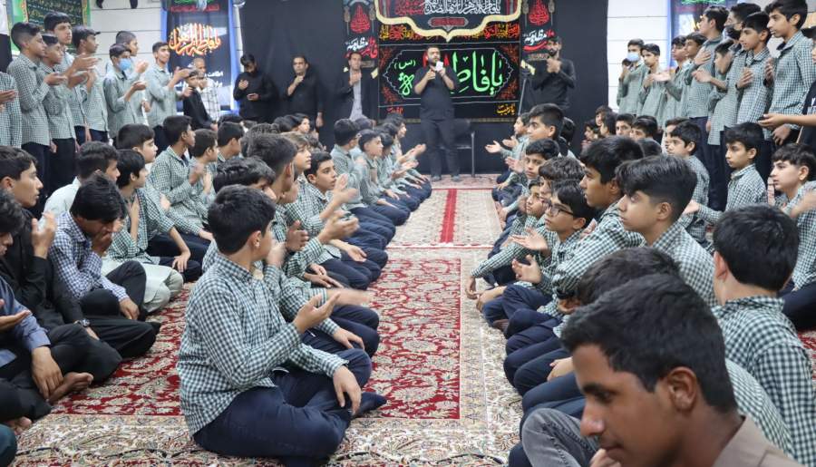 عزاداری شهادت حضرت زهرا (س) در قلعه‌گنج