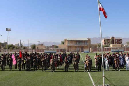 رزمایش اقتدار بسیج در قلعه‌گنج