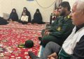 دیدار با خانواده شهدا شهرستان کهنوج