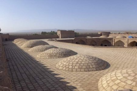 مرمت کاروان‌سرای کبوترخان رفسنجان انجام شد