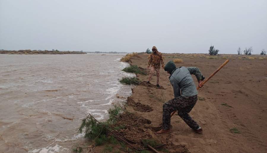 جهادگران رودباری در سیل، همدلی را معنا کردند    