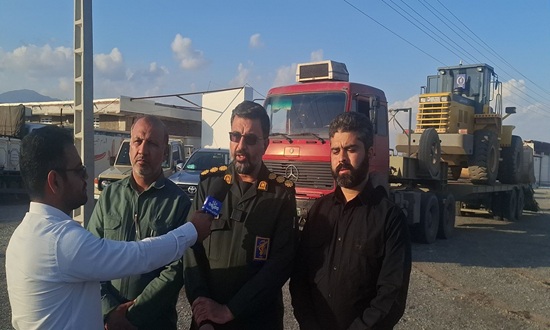 فعالیت ۳۰۰ جهادگر کرمانی در سیل جنوب کرمان