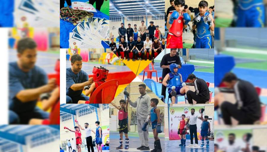 درخشش ووشوکاران قلعه‌گنج در بندرعباس