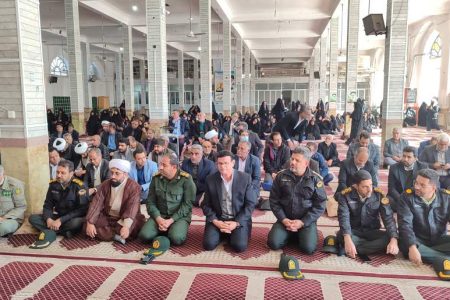 مراسم یوم‌الله ۹ دی در زرند