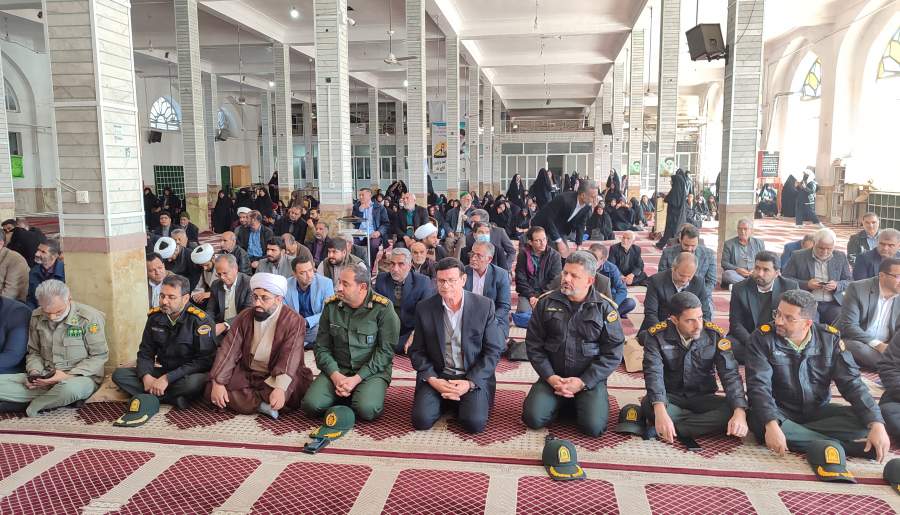 مراسم یوم‌الله ۹ دی در زرند