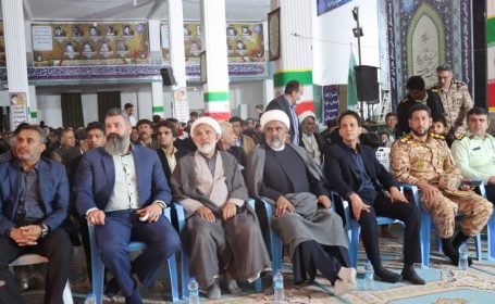 برگزاری سالگرد شهادت حاج‌قاسم در قلعه‌گنج