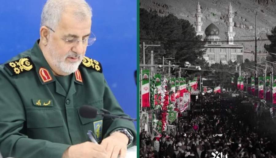 حضور فرمانده کل سپاه در کرمان