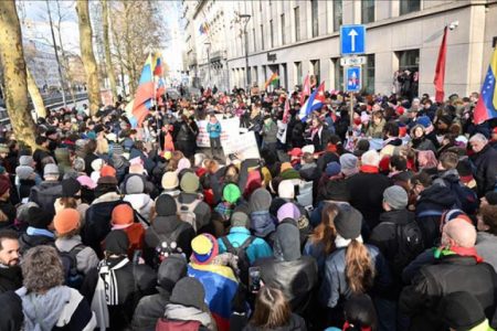 اعتراض گسترده مردم هلند و بلژیک