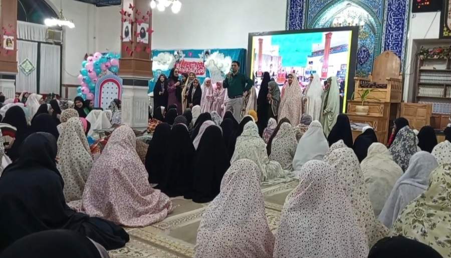 مراسم اعتکاف در زرند