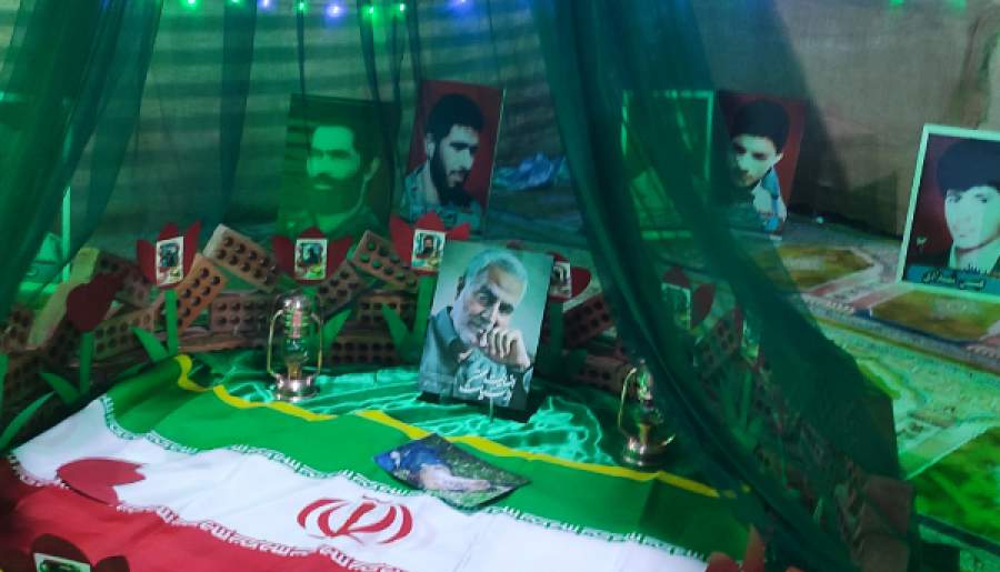 برگزاری آیین معنوی اعتکاف در کهنوج