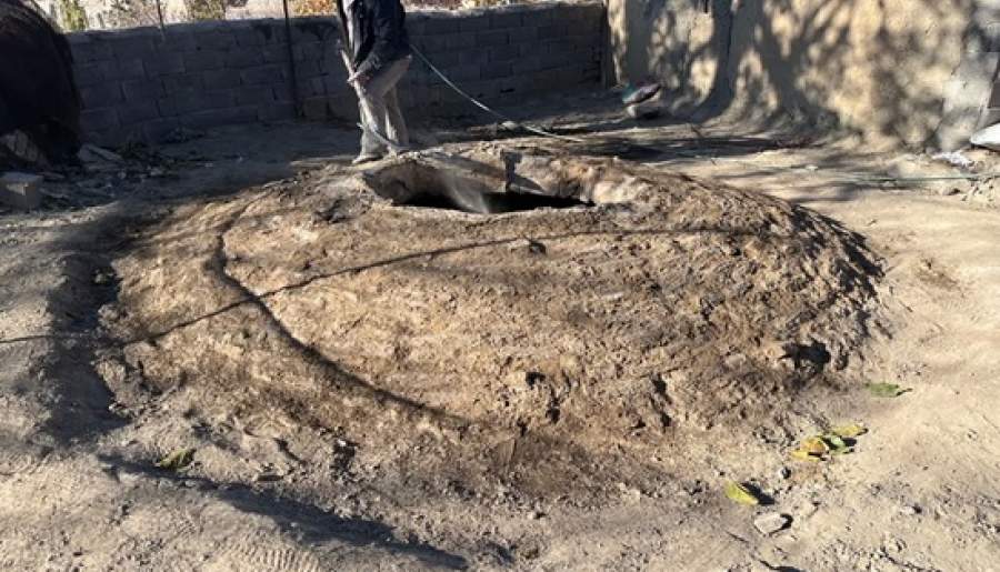 مرمت حمام تاریخی «بابهوتک» زرند